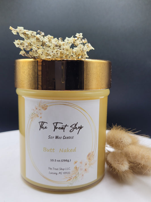 Butt Naked Scented Soy Wax Candle